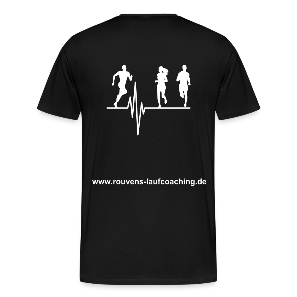Rouvenslaufcoaching Shirt - Schwarz