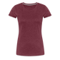 Woman LJBTQ II T-Shirt - heather burgundy