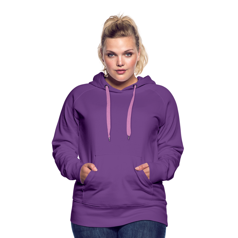 Woman Premium Hoodie LJBTQ - Purple
