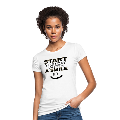 Women Start your Day T-Shirt - white