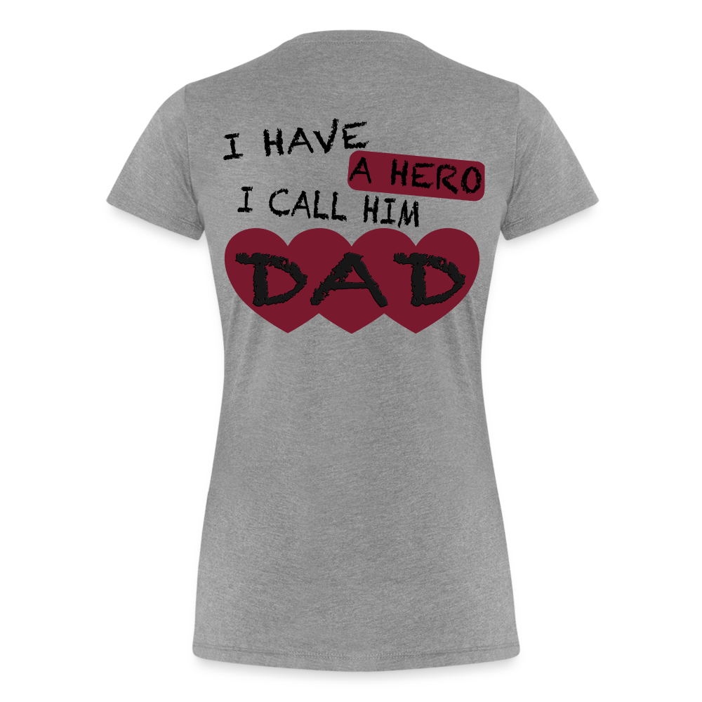 Women´s DAD T-Shirt - heather grey