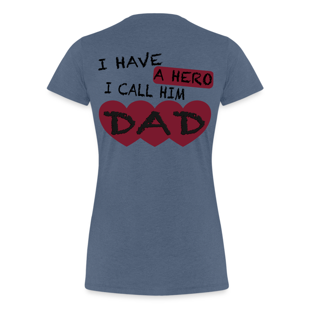 Women´s DAD T-Shirt - heather blue