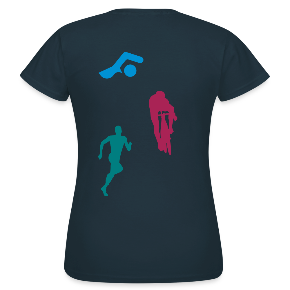 Woman Triathlon T-Shirt - Navy