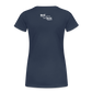 Women SBR T-Shirt Front And Backprint - Navy