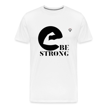 Men´s BE STrong T-Shirt - weiß