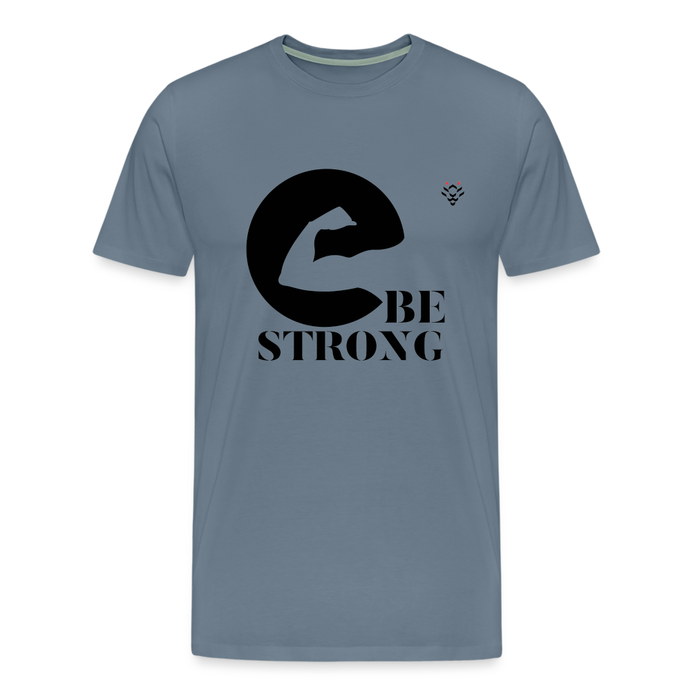 Men´s BE STrong T-Shirt - Blaugrau