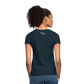 Women Unicorn T-Shirt black Front And Backprint - Navy