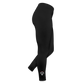 Women Leggings mit Logo Sideprint - Schwarz