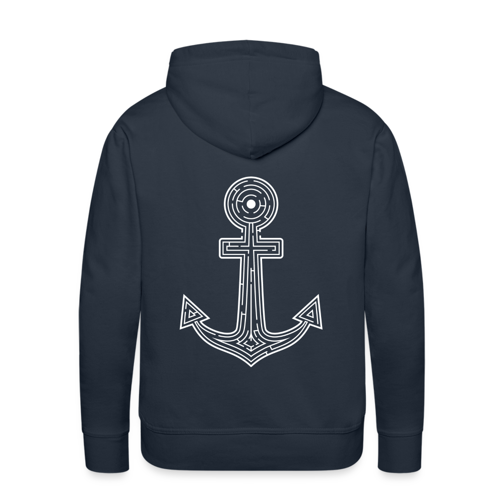 Men’s Premium Hoodie Anker - Navy