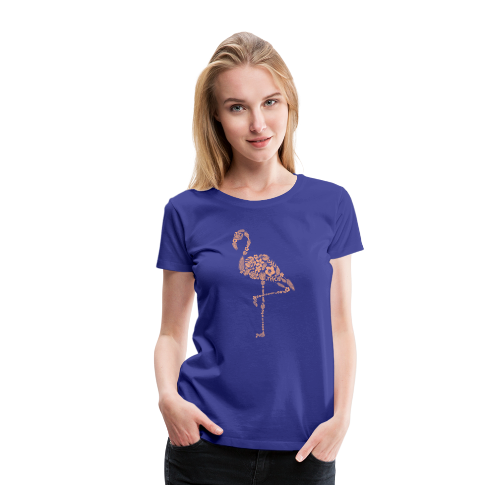 Women’s Premium T-Shirt Flamingo - Königsblau