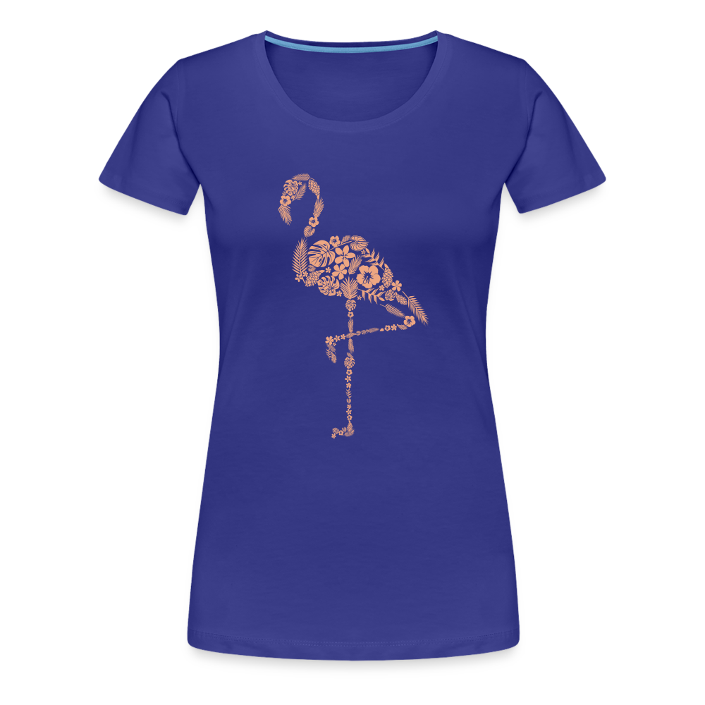 Women’s Premium T-Shirt Flamingo - Königsblau