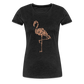 Women’s Premium T-Shirt Flamingo - Anthrazit