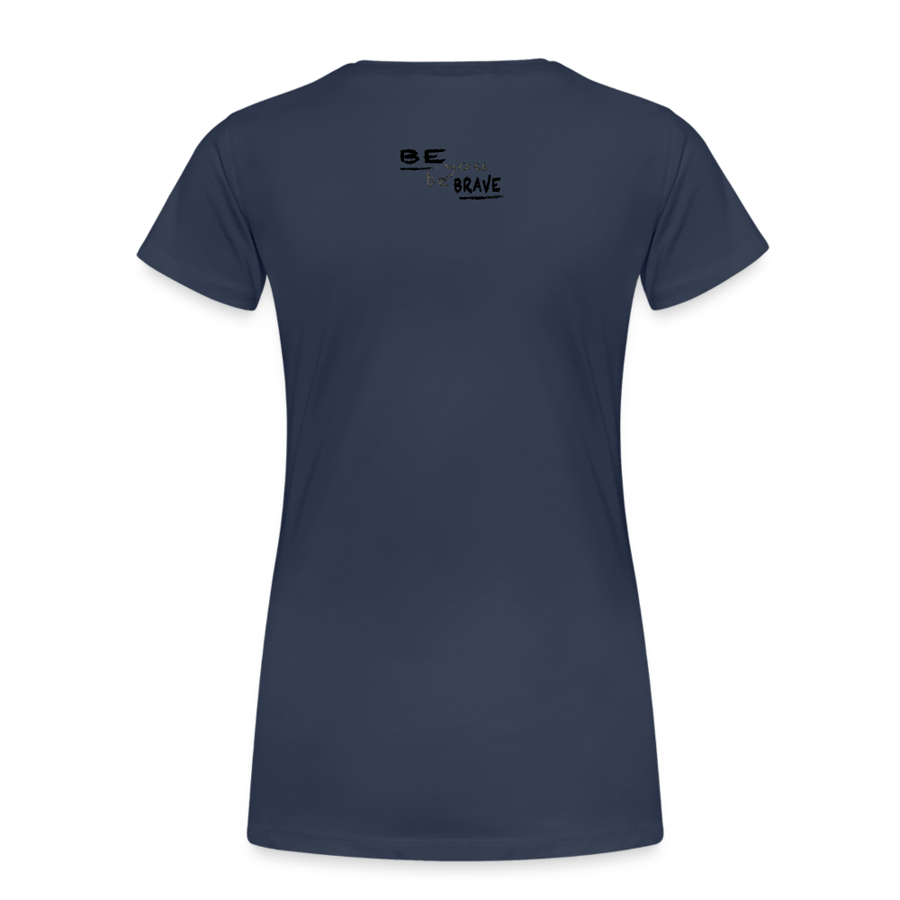 Women’s Premium T-Shirt Flamnigo II - Navy