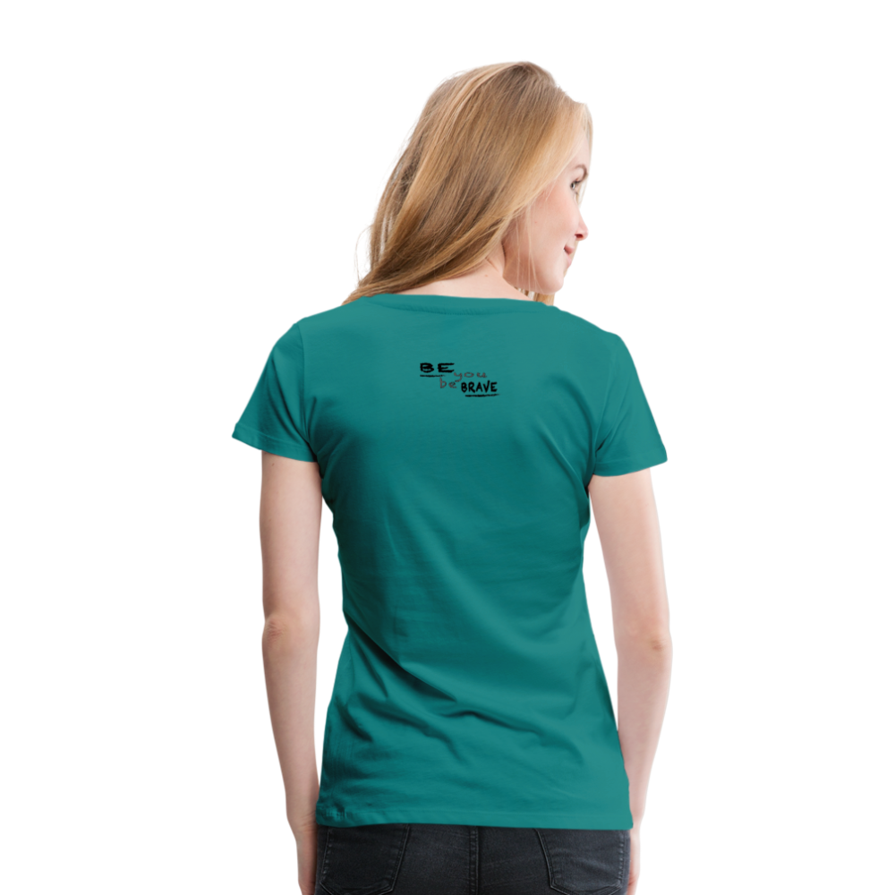 Women’s Premium T-Shirt Flamnigo II - Divablau