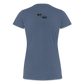 Women’s Premium T-Shirt Flamnigo II - Blau meliert