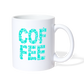 COFFEE Tasse - weiß